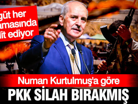 Numan kurtulmusa gore pkk silah birakmis k9gP96dX